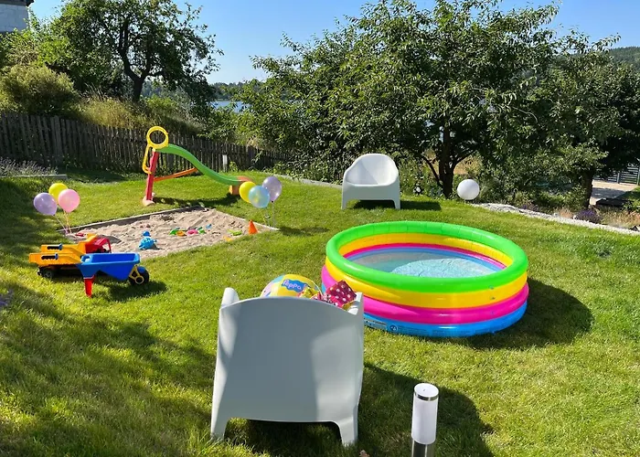 Апартаменты Aleksandra We Wielu Z Widokiem Na Jezioro *