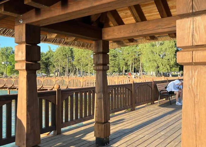 Aleksandra We Wielu Z Widokiem Na Jezioro